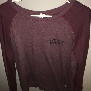 Vans maroon sweater